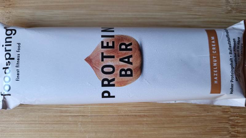foodspring Protein bar Hazelnut cream