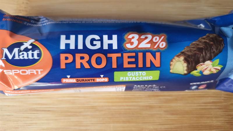 Matt High protein 32% Pistacchio
