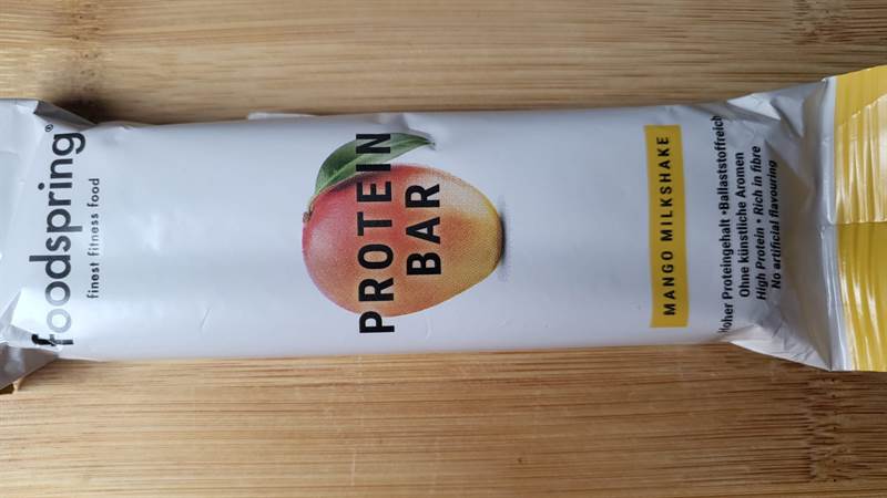 foodspring Protein bar Mango milkshake