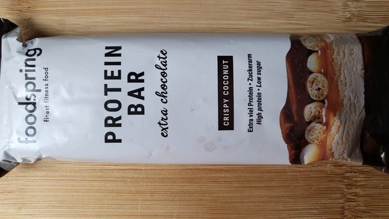 foodspring Protein bar Crispy coconut