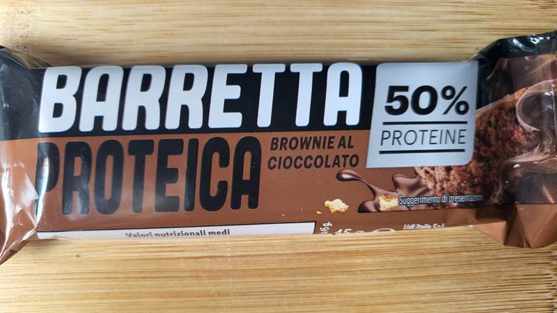 Lidl Barretta Proteica Brownie al Cioccolato