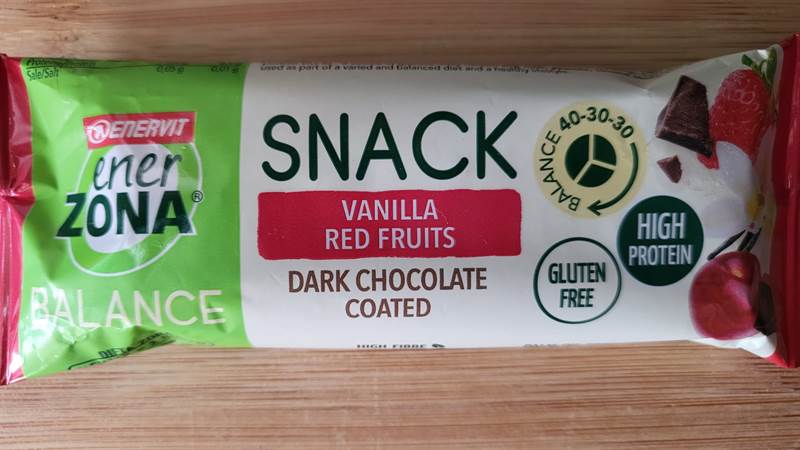 Enervit enerZona Snack Vanilla Red fruits