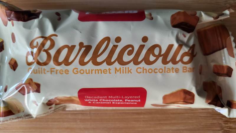 Prozis Barlicious White Chocolate, Peanut & Caramel