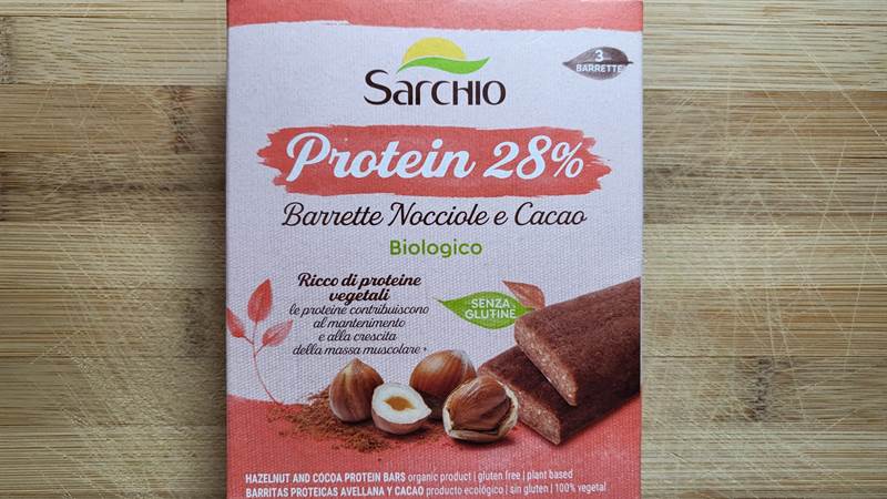 Sarchio Protein 28% Barrette Nocciole e Cacao