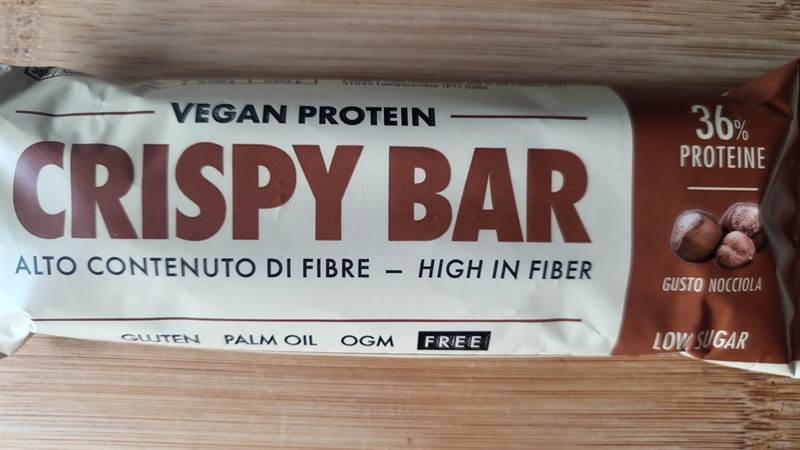 iSupplements Italia Vegan Protein Crispy Bar Nocciola