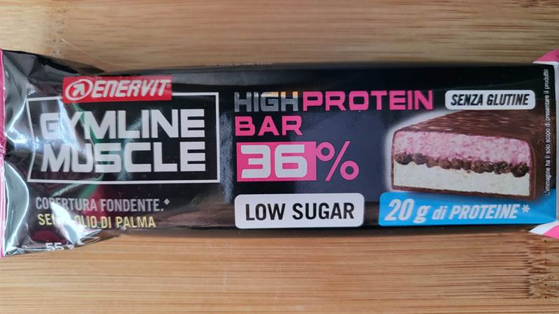 Enervit Gymline Muscle High Protein Bar 36% Red Fruit