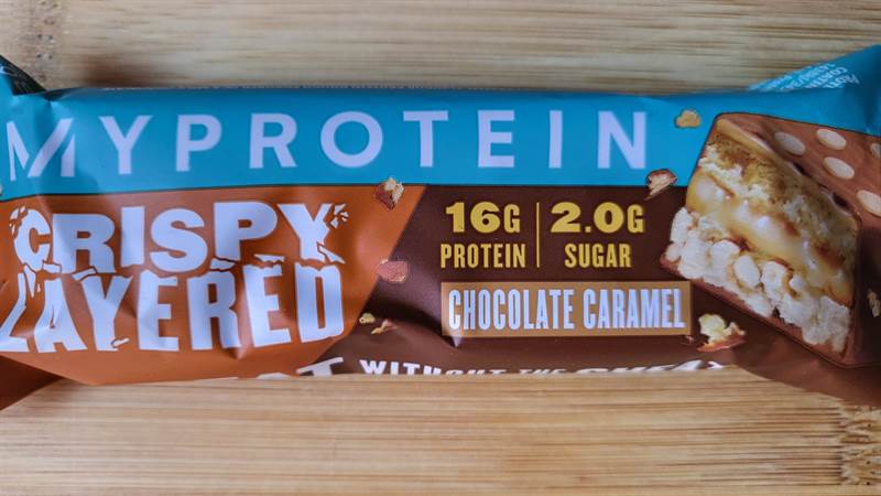 MyProtein Crispy Layered Chocolate Caramel