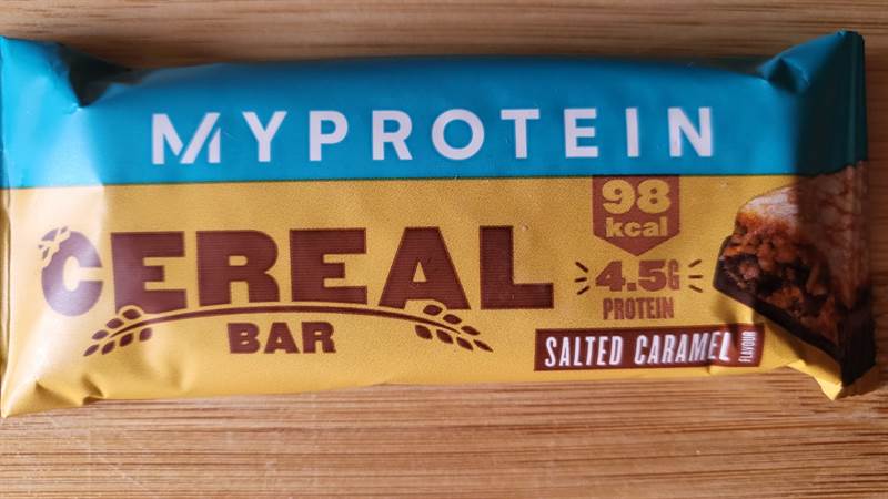 MyProtein Cereal Bar Salted Caramel