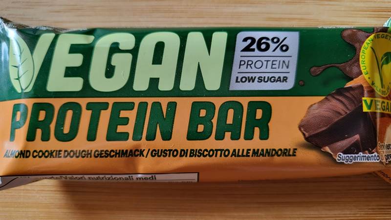 Lidl IronMaxx Vegan Protein Bar Biscotto alle mandorle
