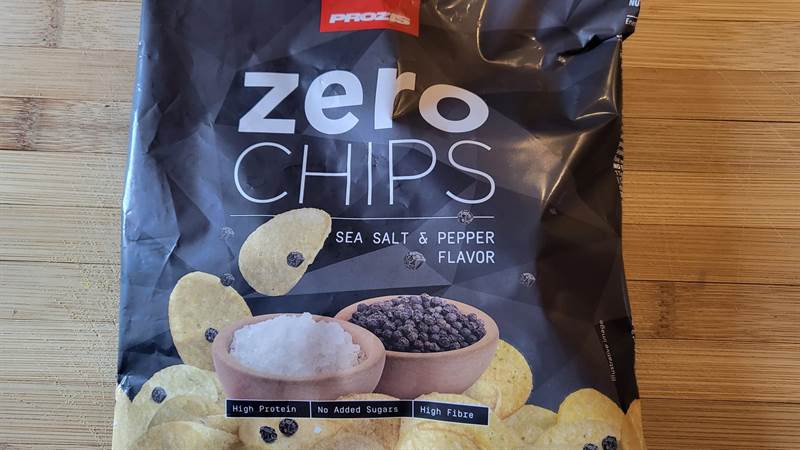 Prozis Zero Chips Sea Salt & Pepper