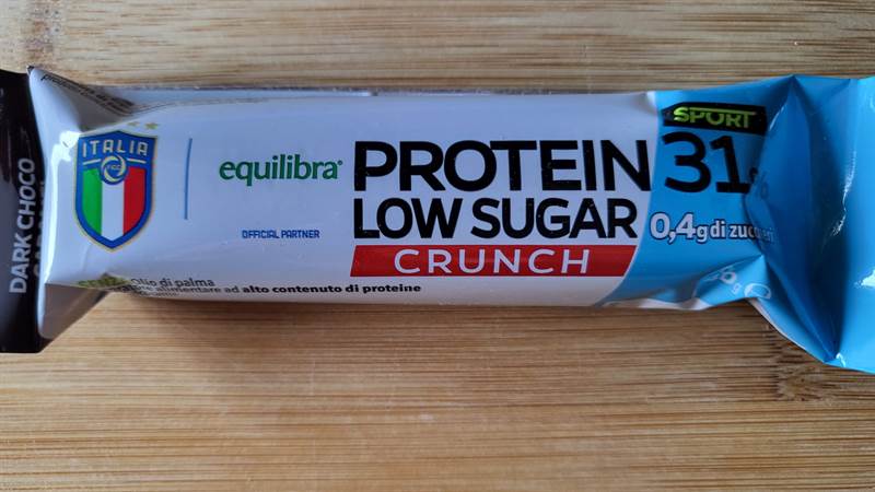 equilibra Protein Low Sugar Crunch Dark Choco Caramel