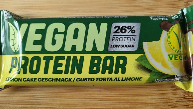  Vegan Protein Bar Torta al limone
