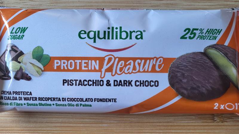 equilibra Protein Pleasure Pistacchio & Dark Choco