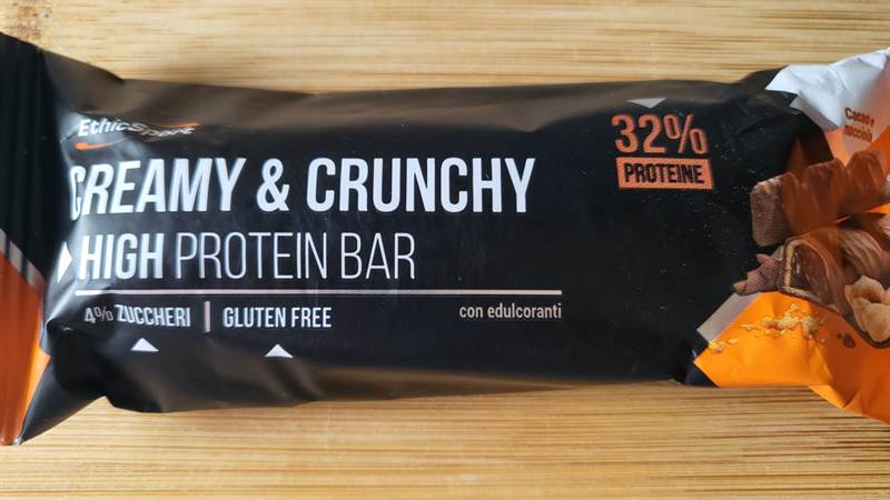 EthicSport Creamy & Crunchy High Protein Bar 