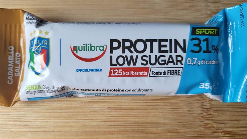 equilibra Protein 31% low sugar Caramello salato