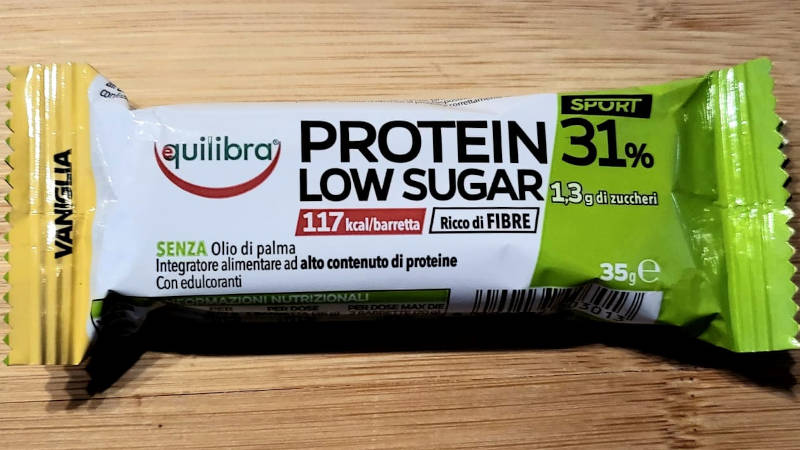equilibra Protein 31% Low Sugar Vaniglia