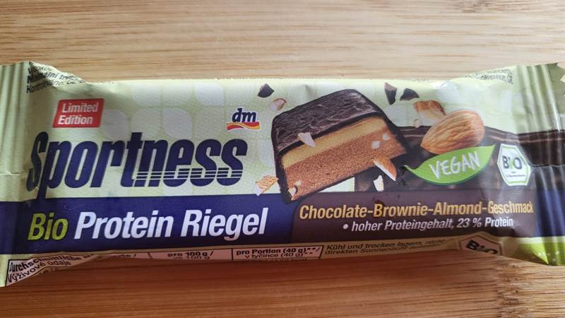 dm Sportness Bio Protein Riegel Chocolate Brownie Almond