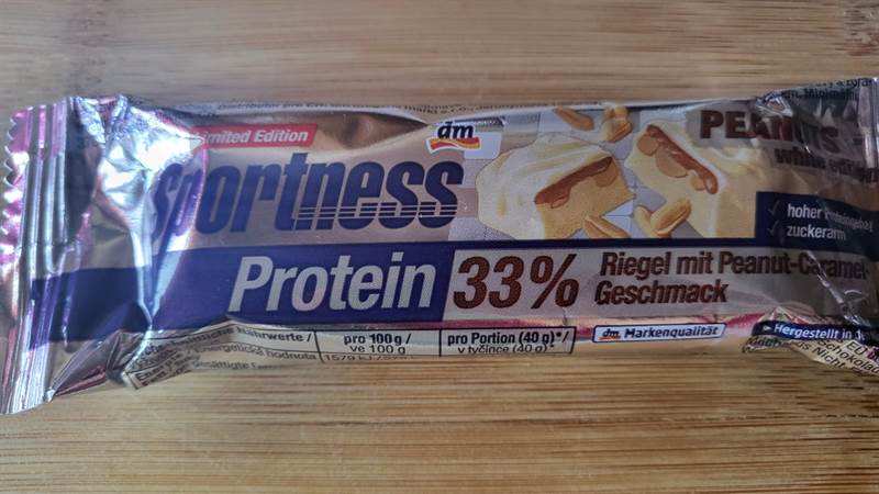 dm Sportness Protein 33% Peanut Caramel