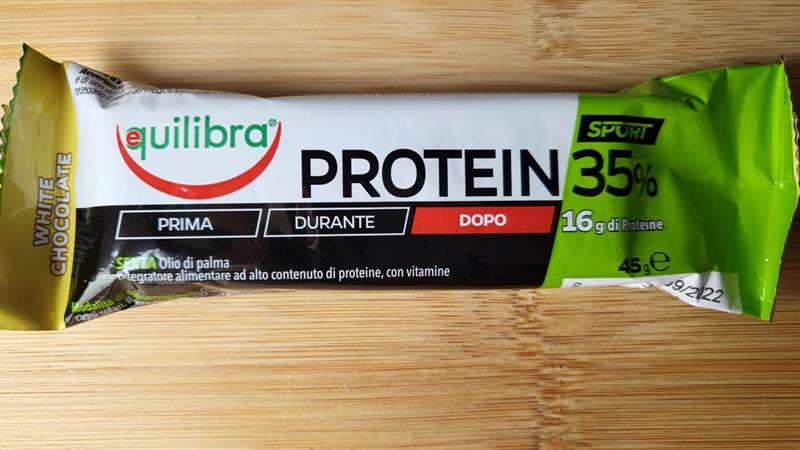 equilibra Protein 35% White chocolate