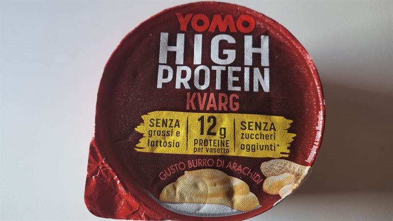 Yomo High Protein Kvarg Burro di arachidi