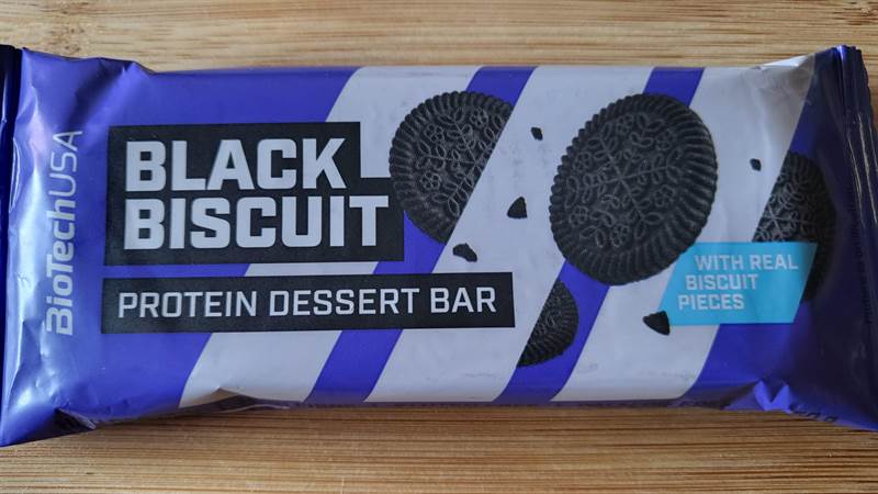 BioTechUSA Protein Dessert Bar Black Biscuit