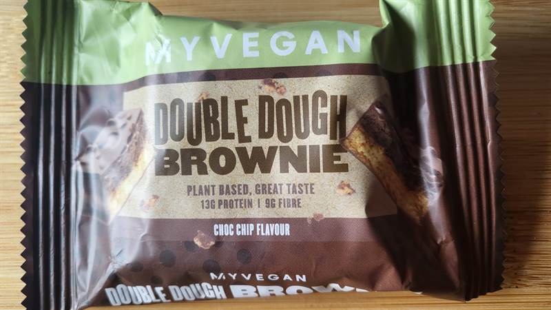 MyProtein MyVegan Double Dough Brownie Choc Chip