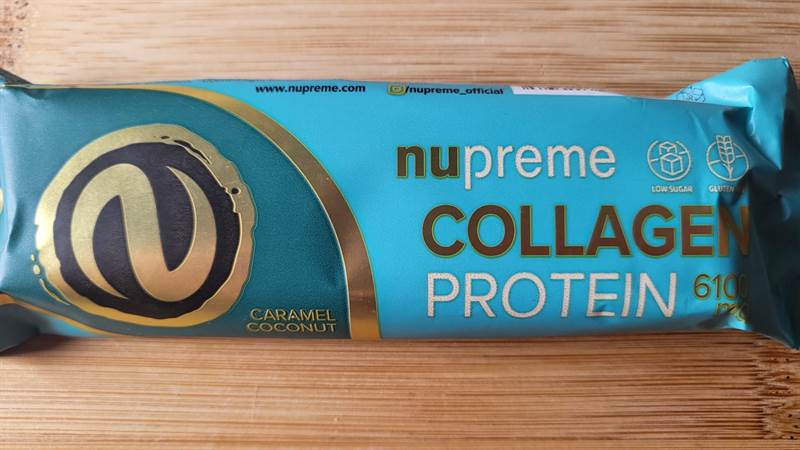 Nupreme Collagen Protein Bar Caramel Coconut