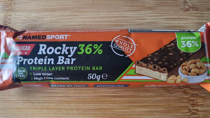 NamedSport Rocky 36% Protein Bar Salty Peanuts