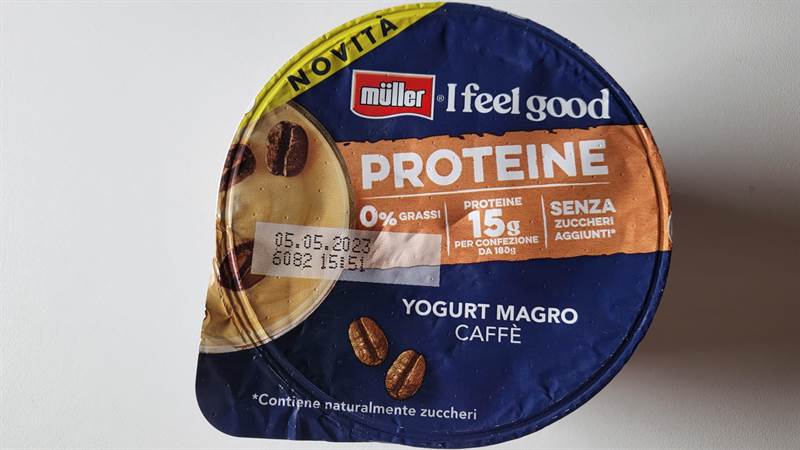 Müller I feel good Proteine Yogurt magro Caffè