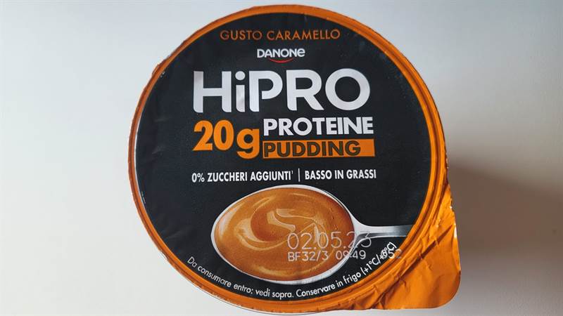 Danone HiPro 20 g proteine Pudding Caramello