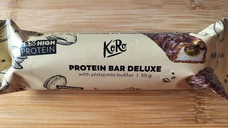 KoRo Protein Bar Deluxe Pistachio