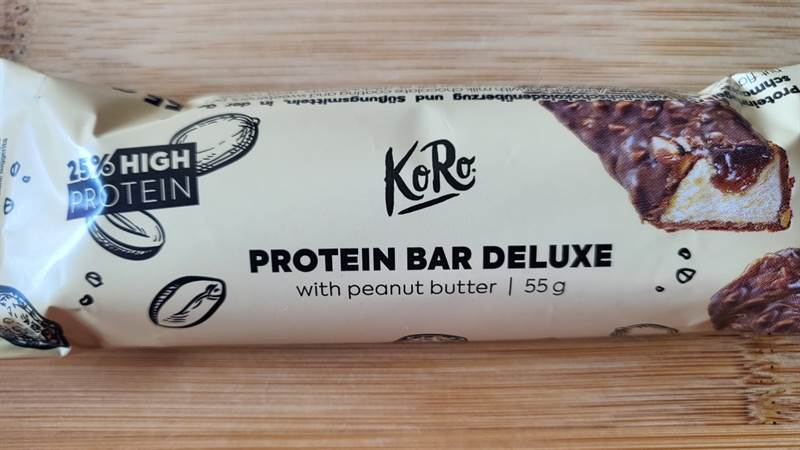 KoRo Protein Bar Deluxe Peanut