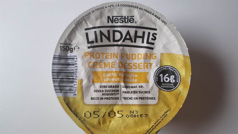 Nestlé Lindahls Protein Pudding Crème Dessert Vaniglia