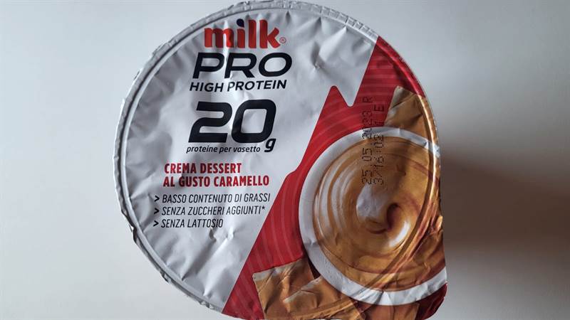 milk Pro High Protein 20 g Crema Dessert Caramello