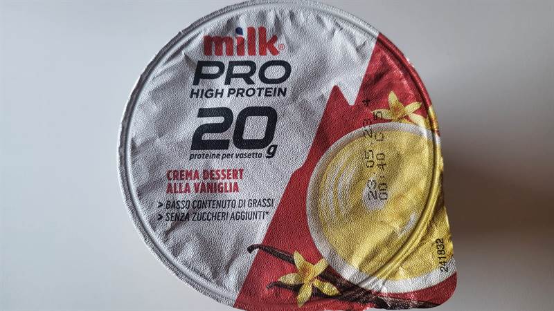milk Pro High Protein 20 g Crema Dessert Vaniglia