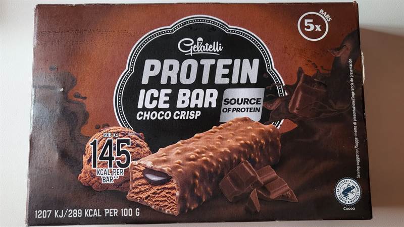 Gelatelli Protein Ice Bar Choco Crisp