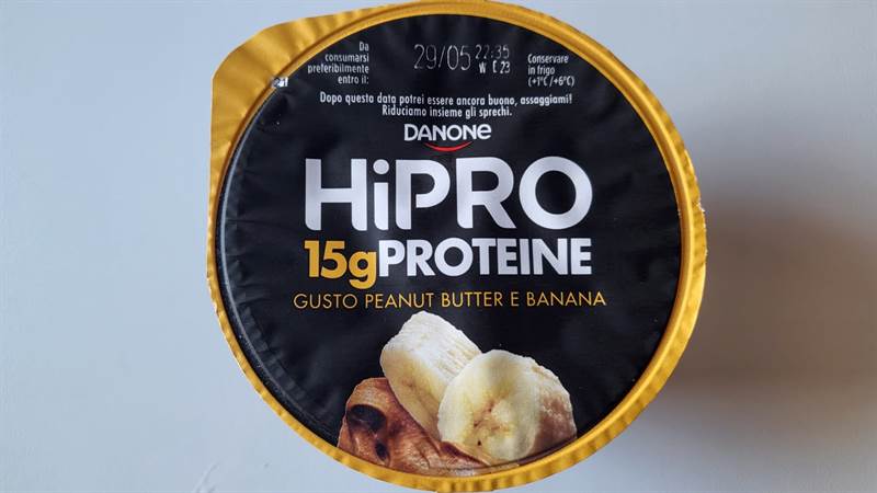 Danone HiPro 15 g Proteine Peanut Butter e Banana