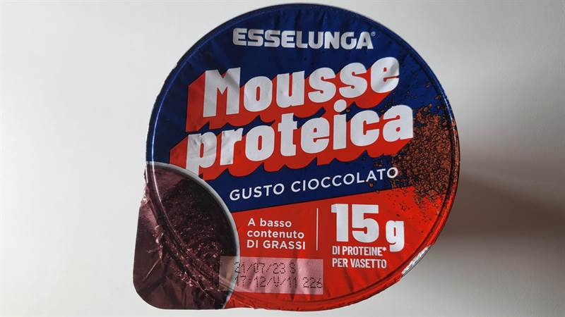 Esselunga Mousse proteica Cioccolato
