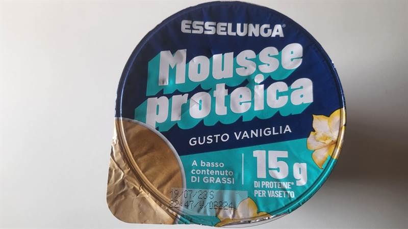 Esselunga Mousse proteica Vaniglia