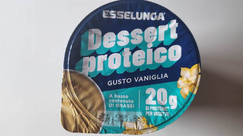 Esselunga Dessert Proteico Vaniglia