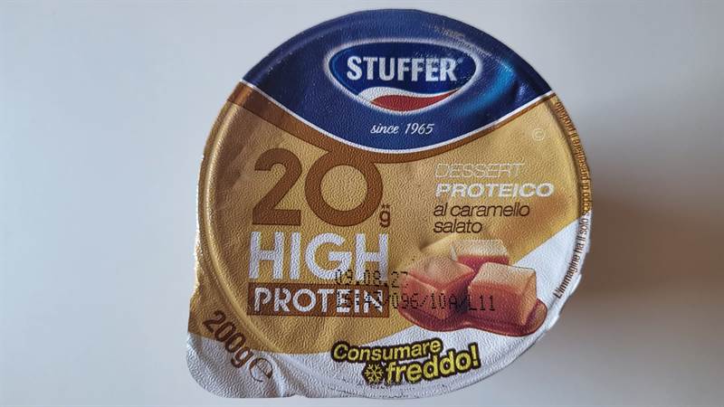Stuffer Dessert Proteico 20 g High Protein Caramello salato