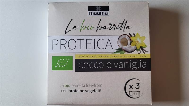 maama La bio barretta proteica Cocco e Vaniglia