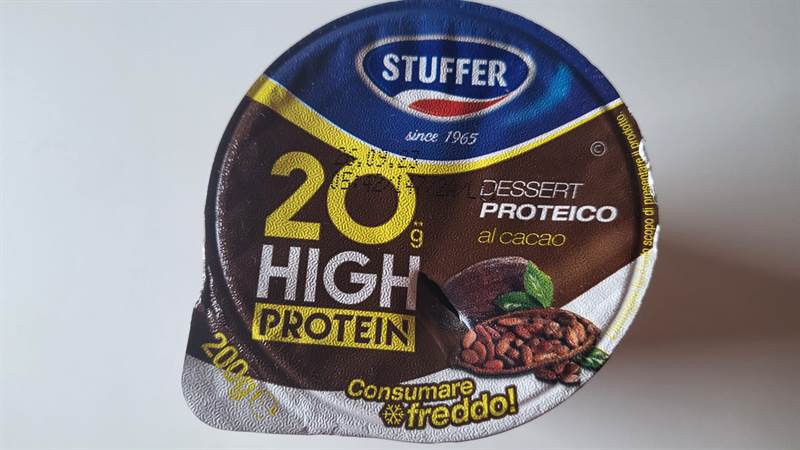 Stuffer Dessert Proteico 20 g High Protein Cacao