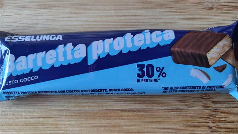 Esselunga Barretta Proteica 30% di proteine Cocco
