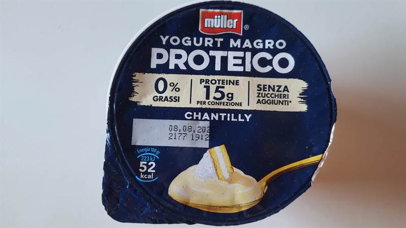 Müller Yogurt Magro Proteico Chantilly