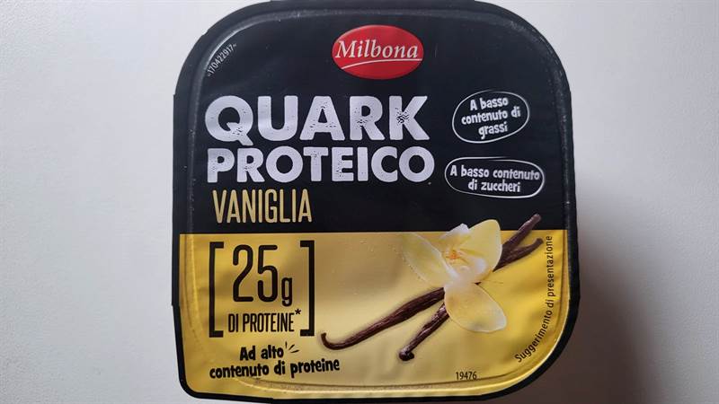 Milbona Quark Proteico Vaniglia