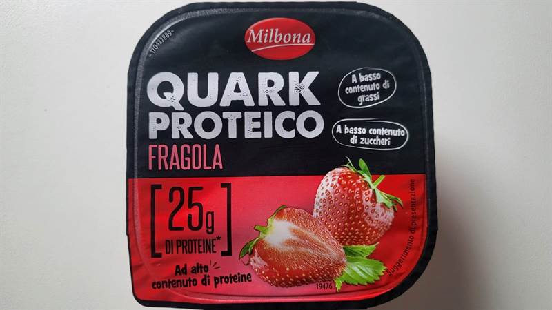 Milbona Quark Proteico Fragola