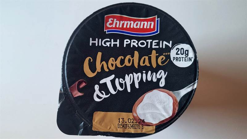 Ehrmann High Protein Chocolate & Topping