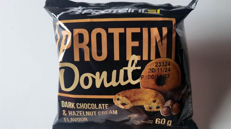 Proteini.si Protein Donut Dark Chocolate & Hazelnut Cream