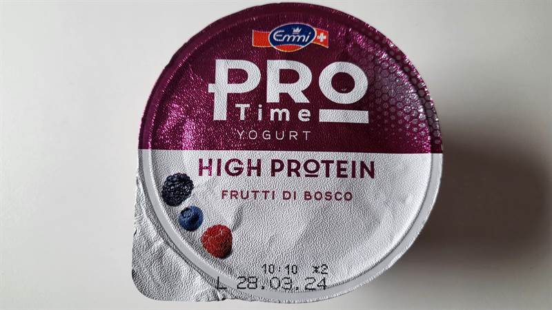 Emmi Pro Time Yogurt High Protein Frutti di Bosco